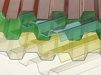 Светопрозрачная кровля. Лист ПВХ кровельный